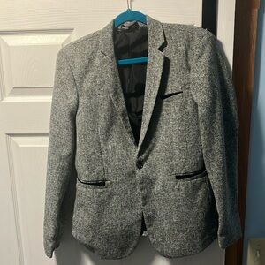 SHEIN Gray Sport Coat Blazer